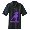 Heavyweight Cotton Pique Polo with Pocket Thumbnail